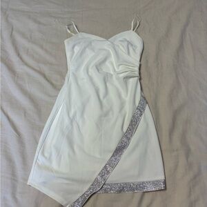 White Bedazzled Dress